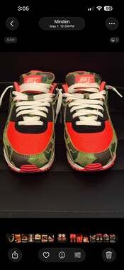 Nike Air Max 90 SP Reverse Duck Camo Sneakers (CW6024-600)